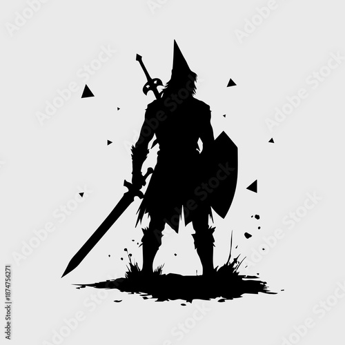 black and white link vector 13.eps