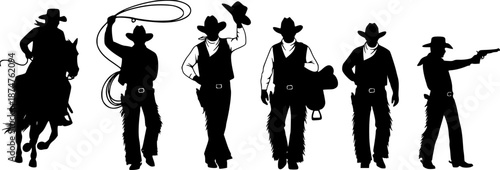 The Cowboy Silhouette
