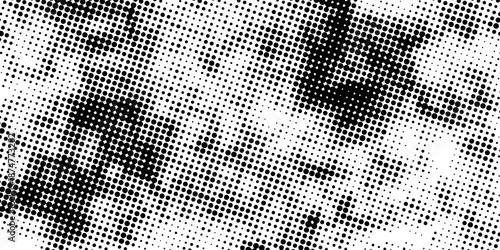 High-contrast abstract dotted background with black ink texture on white, perfect for modern art, comics, and branding.