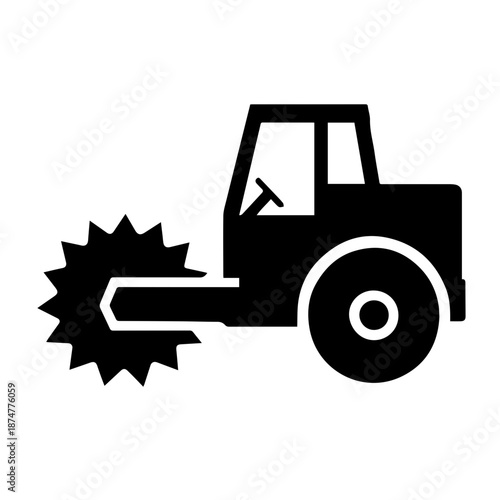 Geometric Road Roller