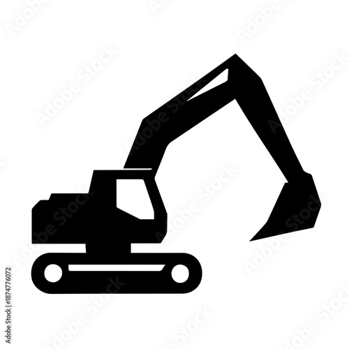 Angular Excavator Arm