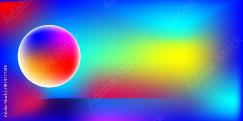 abstract blurred background | multicolor modern pattern | texture decorative elements with gradient and defocused style | illustration for tablecloth backdrop or creative design