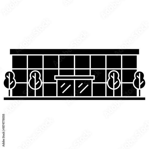 mall building illustration