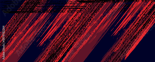 black red dragon decal brush fire volcano lava sakura Asia Japan anime style illustration sporty background banner style illustration. sport.modern