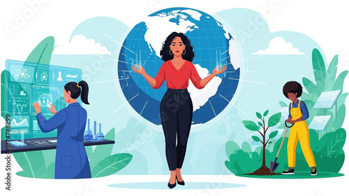 Empowering Women in STEM A Global Initiative for Future Innovation and Sustainability