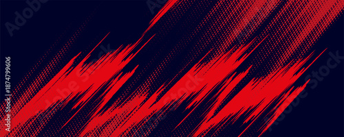 black red dragon decal brush fire volcano lava sakura Asia Japan anime style illustration sporty background banner style illustration.