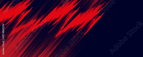 black red dragon decal brush fire volcano lava sakura Asia Japan anime style illustration sporty background banner style illustration.