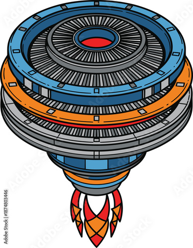 Vector file graphic design element with text isolated on white background, Vector, illustration