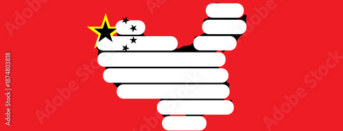 abstract flag background of...