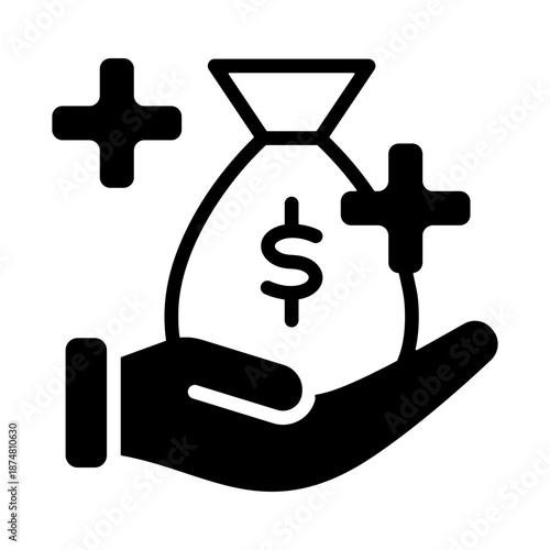 Bonus Icon - Solid Black