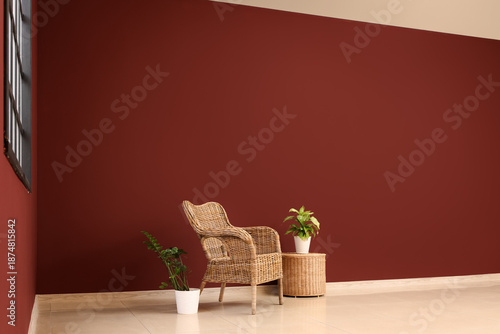 Cozy minimalist interior co...
