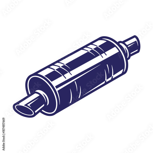 rolling pin isolated on transparent background for cooking and baking purposes