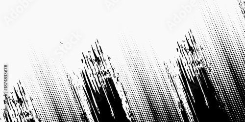 Grunge banner. Grunge background. Abstract vector template. eps 10