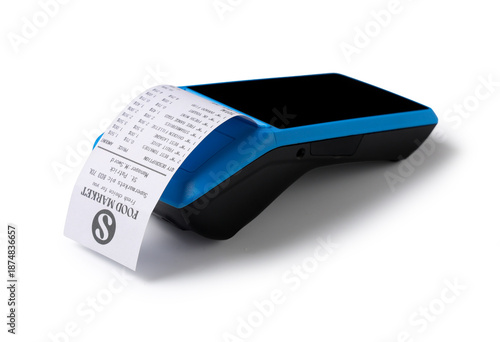 Payment terminal with recei...