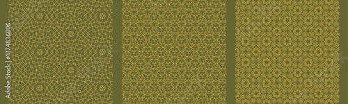 Vintage brown knitted fabric pattern with a seamless wool texture for retro textile wallpaper design