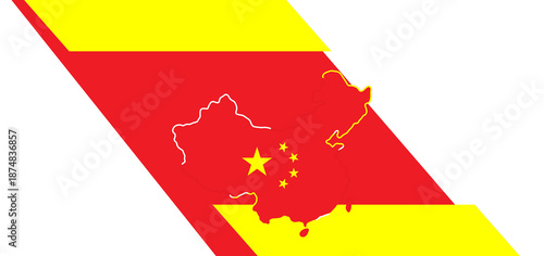 abstract flag colors backgr...