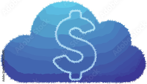 Money Cloud Icon