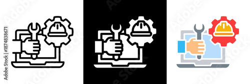 It Engineering triple icon