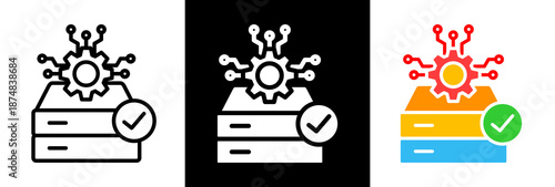 Data Engineering triple icon
