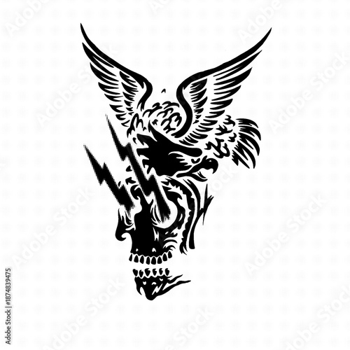 eagle tattoo design