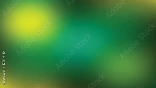 Vibrant green and yellow blur