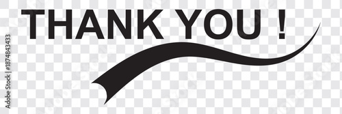 Thank you hand writen lettering calligraphy