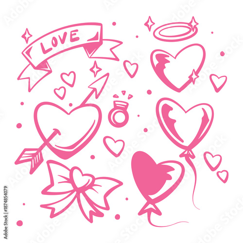 More amore hand drawn collection