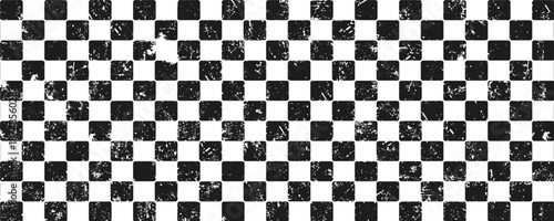 Racing flag grunge design of vector car race sport, auto rally and motocross,vector Eps10