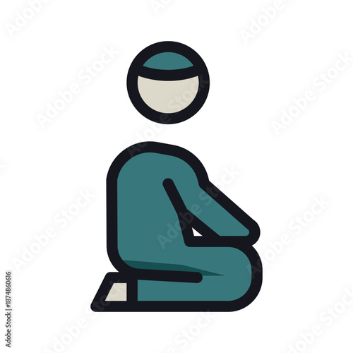 Sit Pray Icon