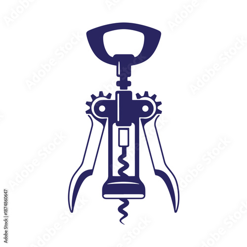 wine bottle opener with handle and metal spiral  kitchen tool for wine bottles