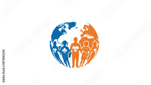 Diverse People Uniting Globally.