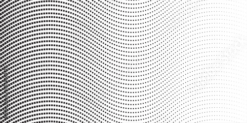 Dotted halftone gradient texture. Vanishing polka dot background. Repeating dots gradation pattern background. Black fading comic pop art