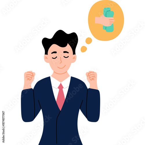 Businessman Dream About his Salary