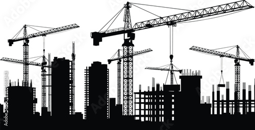 Set of two vector illustrations showing corn on the cob with husk: black silhouette and detailed outline for farming concepts.