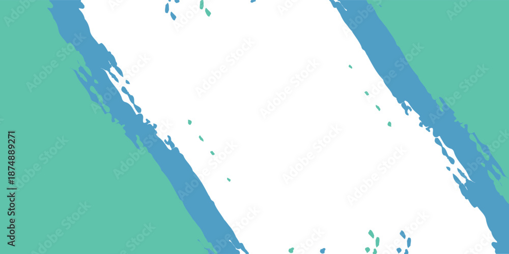 Fototapeta premium Abstract brush stroke background with vibrant colors and artistic texture.