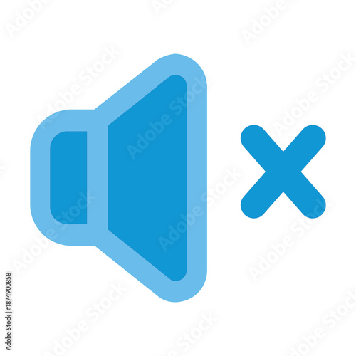 Volume Mute Audio Control Icon | Dual Tone Icon