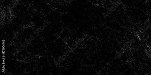 Dark charcoal grunge wall texture background. Dark black rough grunge surface with smoke edge. Black texture chalk board and black board.