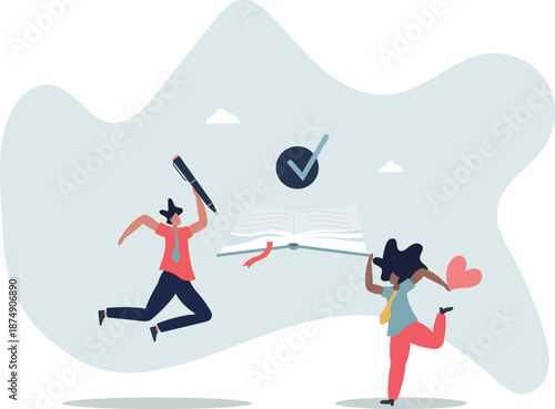 Gratitude journaling and appreciation writing in diary.life and employment of people.