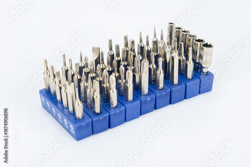 Metal screwdriver bit