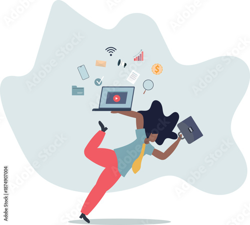 Digital marketing course and e-learning online skills.life and employment of people.