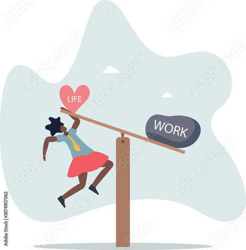 Overworked, exhaustion or burnout, unhealthy work life balance problem, too many work causing fatigue, anxiety or stress concept.life and employment of people.
