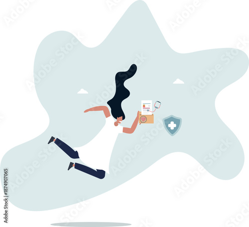 Medical history and record information about patient.life and employment of people.