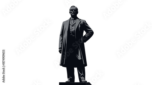 Man Statue Silhouette