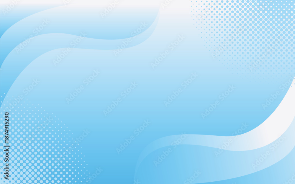 Obraz premium Abstract bright blue background vector
