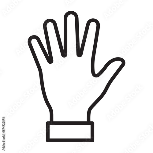 Gentle Open Palm Holding Light