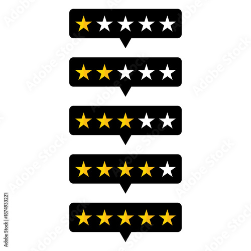 Customer Feedback Star Rating System.
