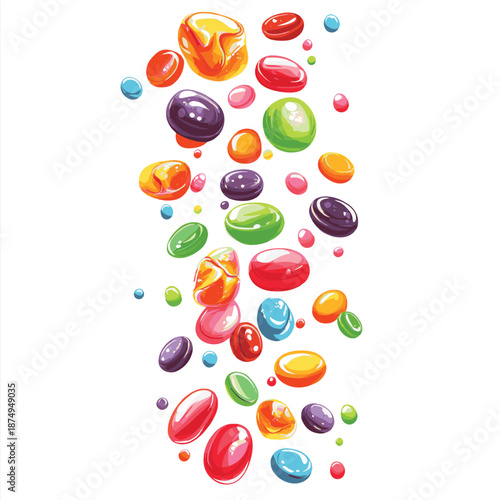 Dragee candies, sweets