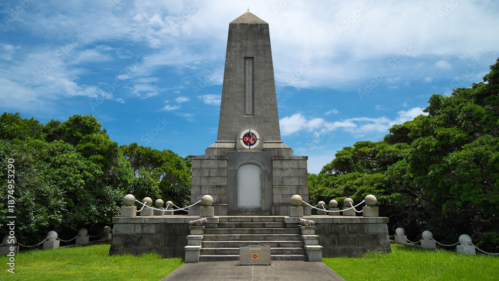 Obraz premium トルコ軍艦遭難慰霊碑(Turkish Warship Disaster Memorial Monument)