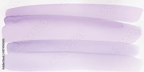 Minimalist Off-White Background with a Single Delicate Lavender Watercolor Stain on the Edge