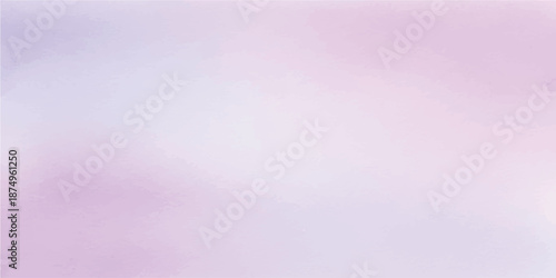 Soft Lavender Watercolor Stain Fading into White Background with Subtle Purple Artistic Texture